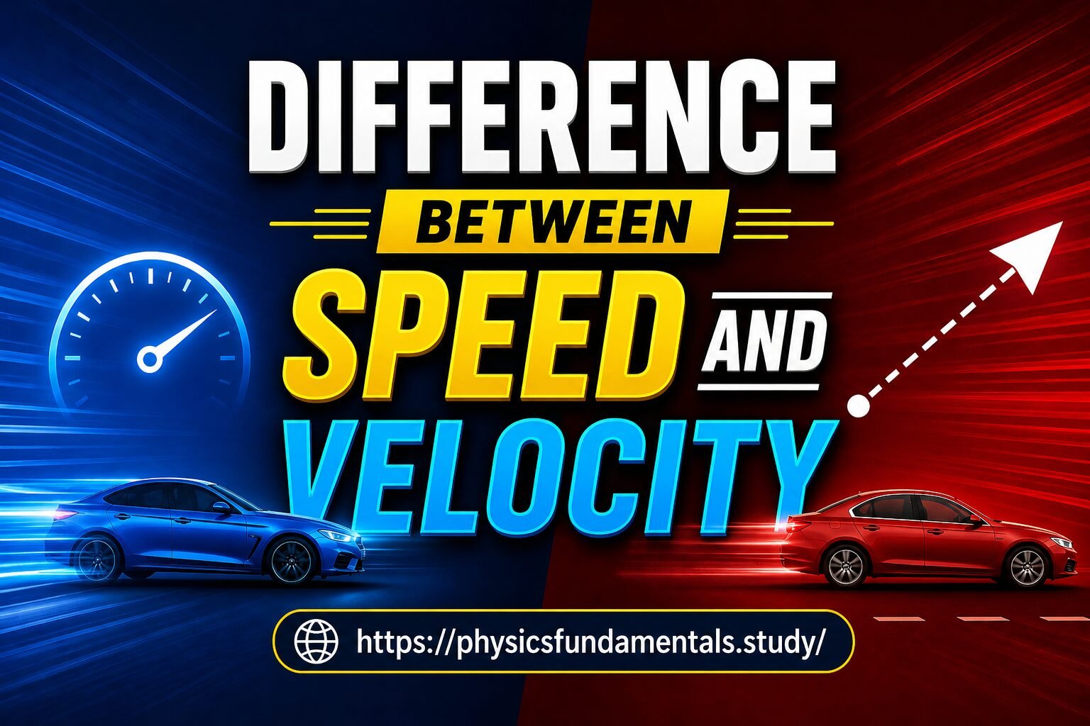 difference between speed and velocity