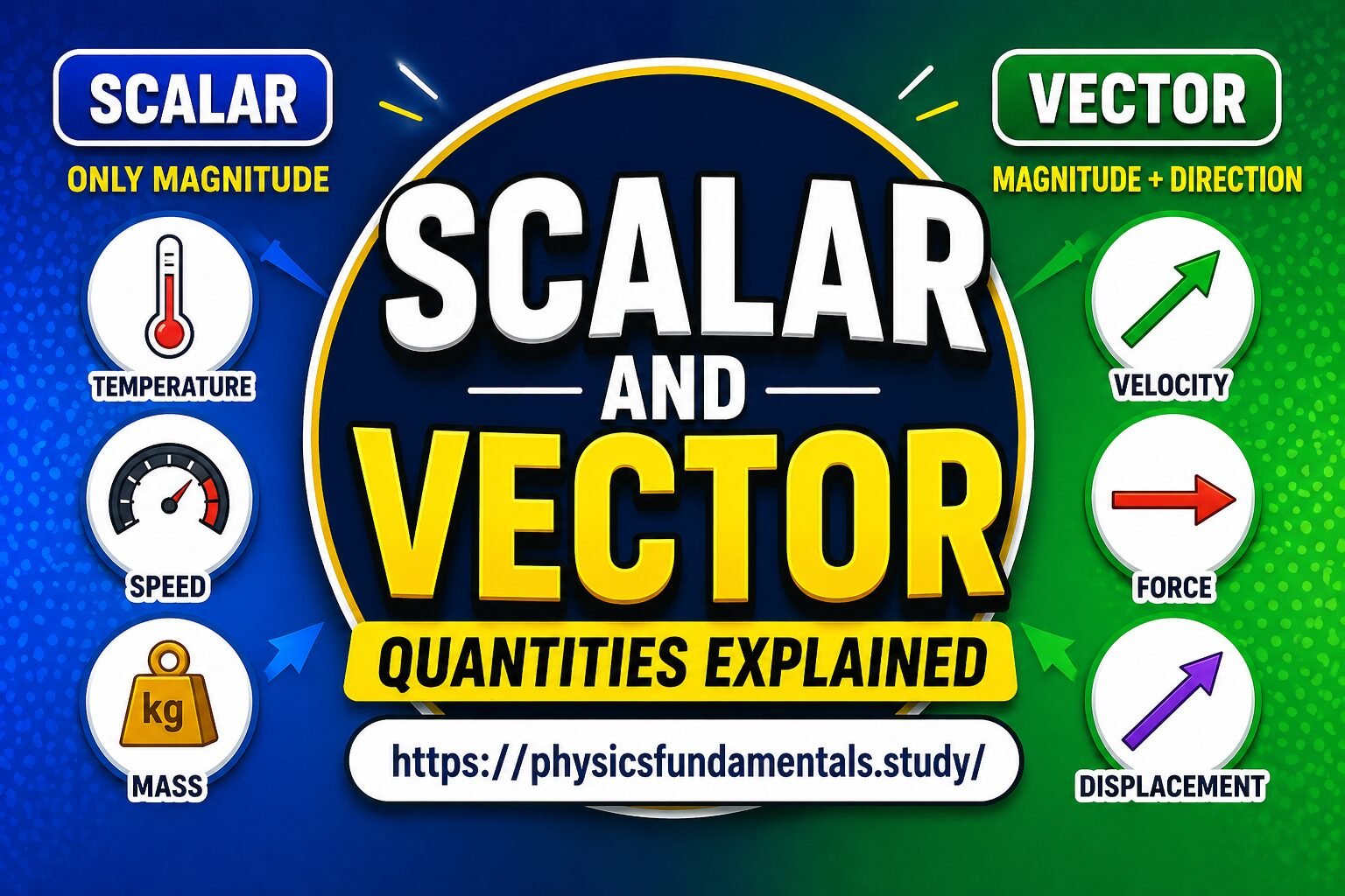 scalar and vector