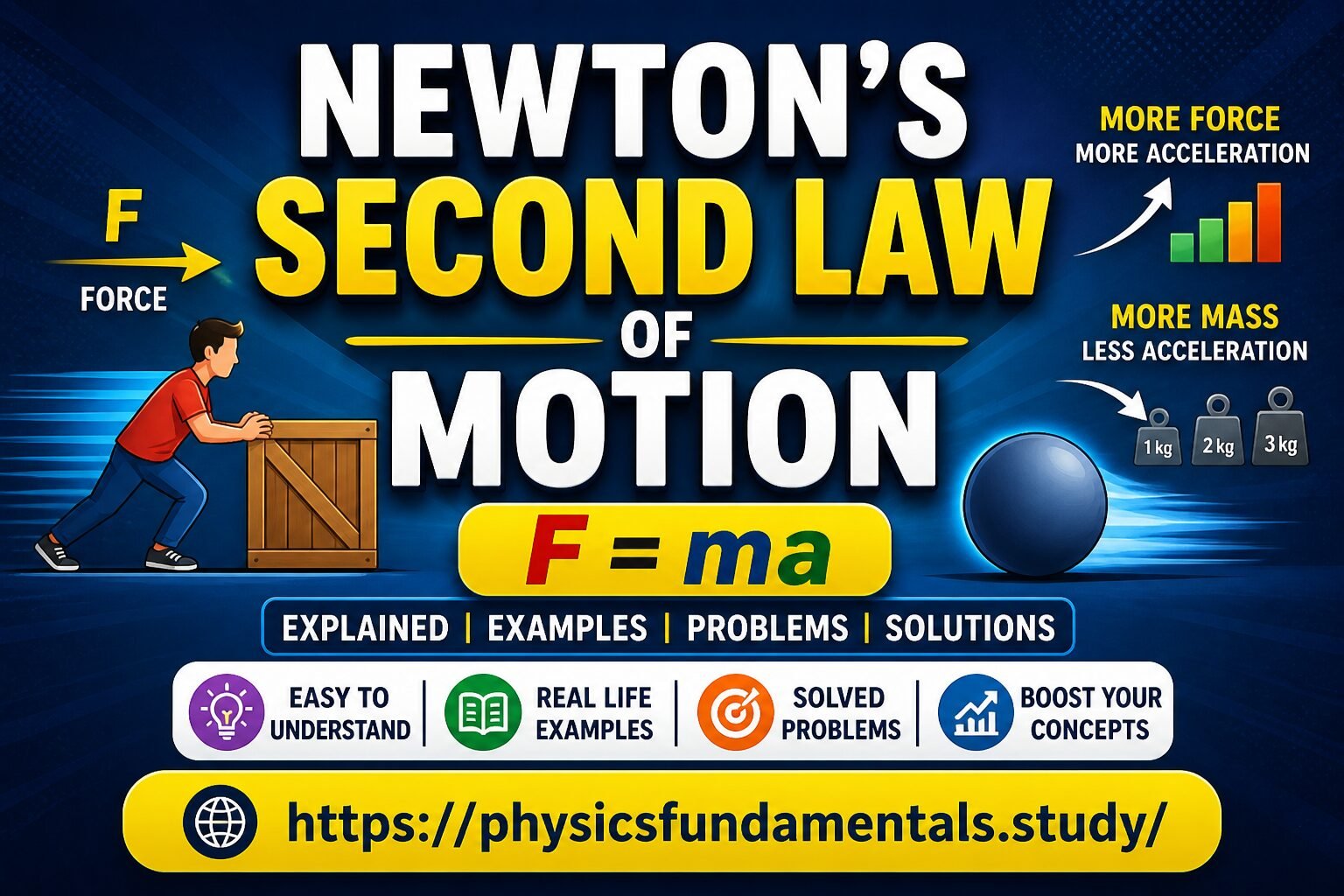 newton's second law of motion